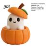 Creative Pumpkin Gift 3D Printed Ghost Ornament with Removable Figurine, Halloween Desktop Cute Figurine Decoration, Statue for Home Office