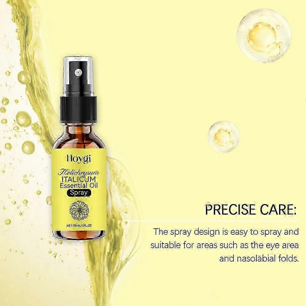 1-3X Organic-Helichrysum Italicum Essential-Oil Spray, Natural Helichrysum Italicum Extract for Anti-Aging Repair, for Daily Skincare Routine