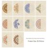 Micro-Spray A4 Calligraphy Card: Soft Chinese Pattern Paper for Creative Brush Calligraphy.
