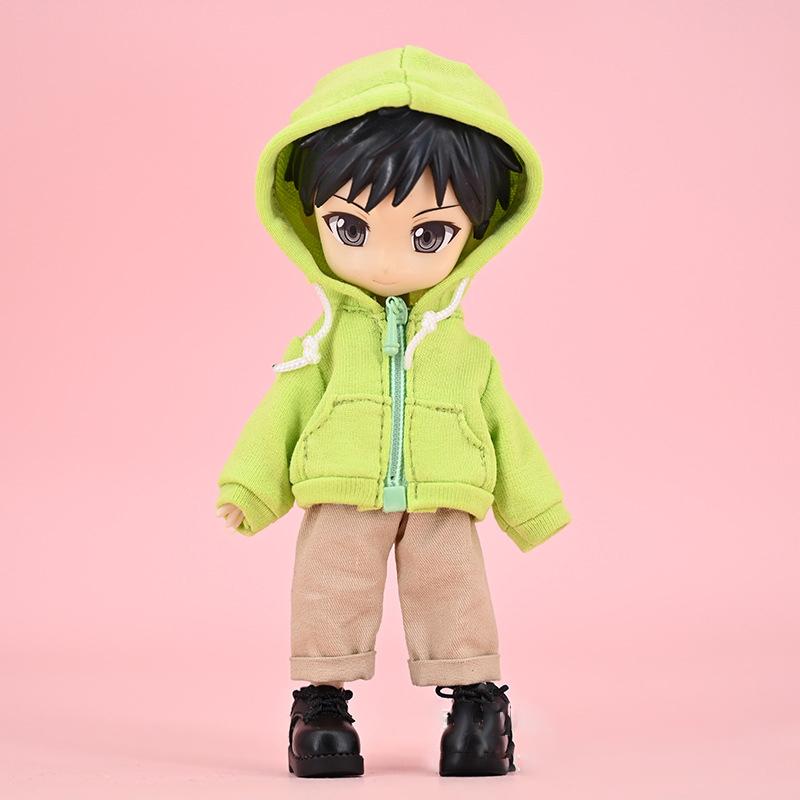 HOUZIWA OB11 Puppenkleidung Hoodies für P9 Molly 1/12 BJD Puppen