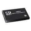 4K Video Capture Card HD Multimedia Interface to USB 3.0 Game Capture Card with Loop Out 1080P 60FPS 3.5mm Mic Input
