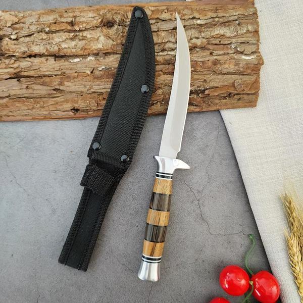 Stainless Steel Fishing Knife Kitchen Bone Meat Fish Sushi Knife Barbecue Knife Fruit Cutter