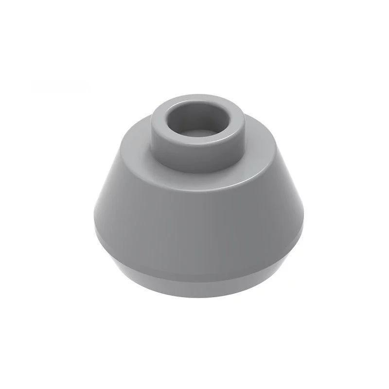 

50g / 154PCS 33492 Cone 1 1 / 2 x 1 1 / 2 x 2 / 3 Block My Own Creation Fitting Including Brick DO-IT-YOURSELF Children s Toy Assembly Parts 50g--154PCS светло-серый