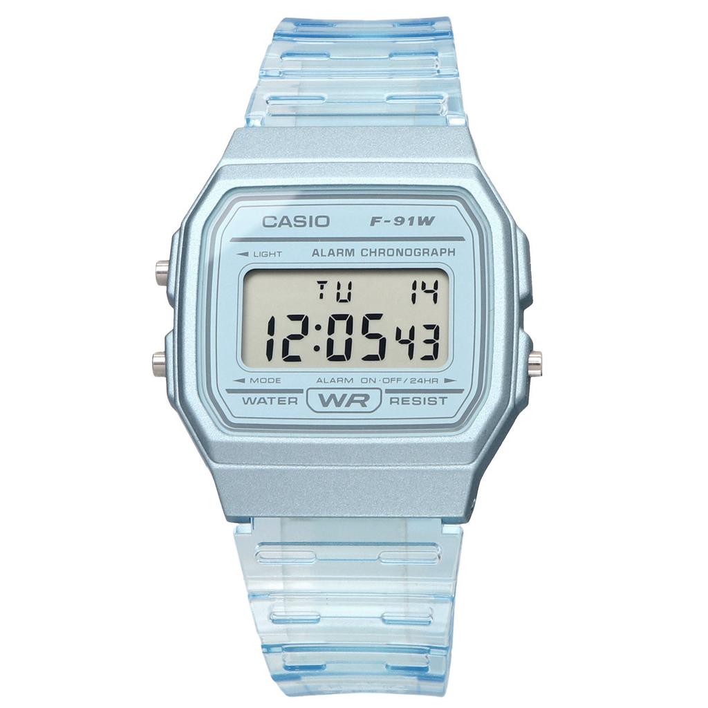 CASIO Watch for Men and Overseas Digital Women, F-91WS-2