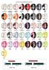 Compatible Silicone Magnetic Buckle Band for Apple Watch Series 1-11, Ultra 3, SE 3 Three-Bead Style