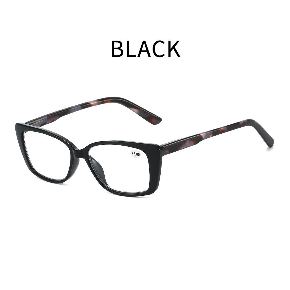 

Men S And Women S Square Frame Ultra-Light High-Definition Presbyopia Glasses Fashion New Anti-Blue Light Reading Glasses +4.0 0