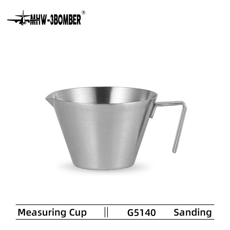 MHW-3BOMBER Nerezová odměrka na espresso s rukojetí 2/3 kusy SEspresso šálky 100 ml Domácí barista Kávové příslušenství