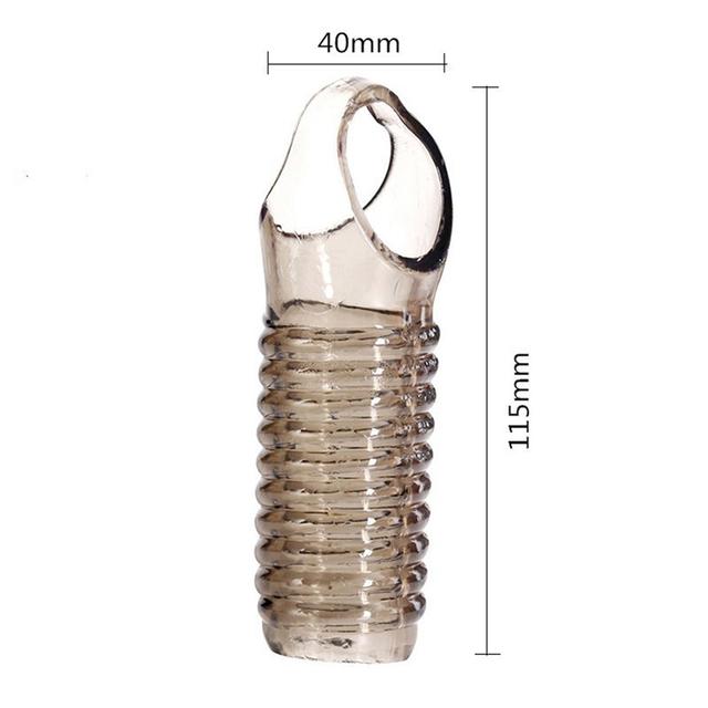 Penis Cock Ring Enlarger Sleeve Adults Couples Intimate Goods Delay Ejaculation Strap on Sex Shop Sexy Products Sex Toys for Men