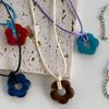 Ausgehöhlter Blumen-Choker Schöner Dopamin-Halschmuck für lässige und formelle Anlässe
