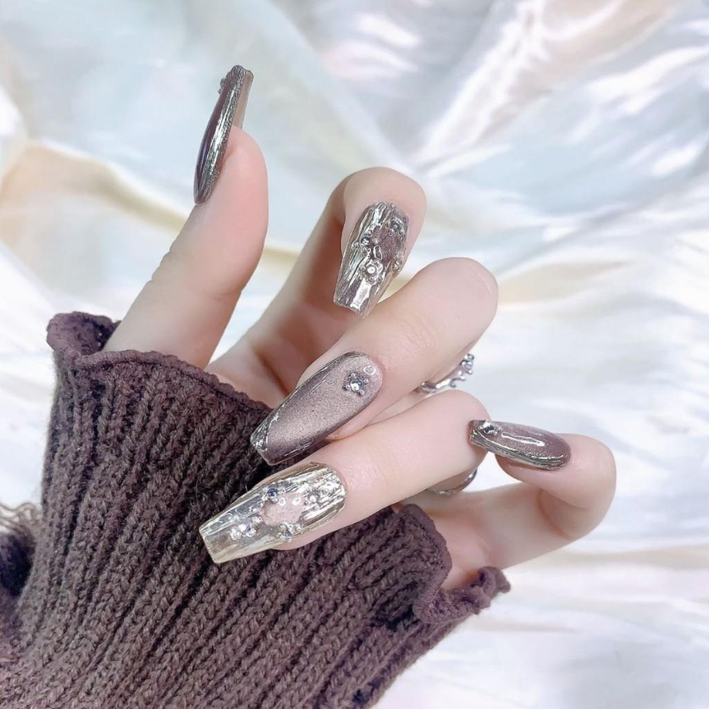 Wear Handmade Nail Fashion Casual Simple Exquisite Classic Nail Style Patch