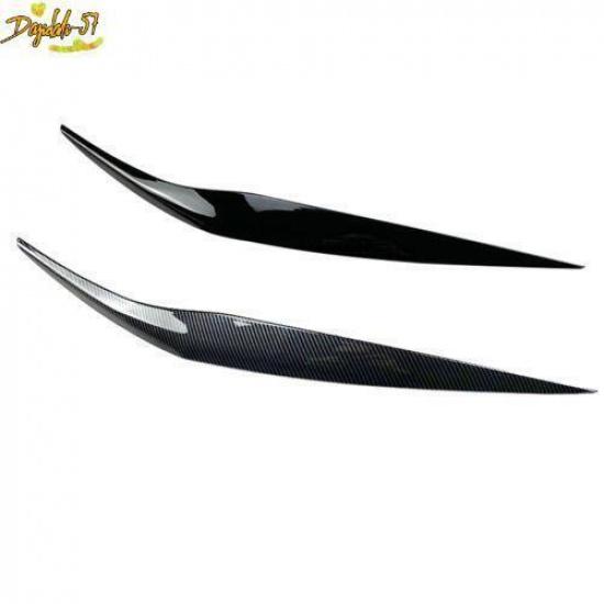 For 2013-2017 Ford Fiesta MK6.5 CB Look Front Headlight Eyelid Eyebrow Trim