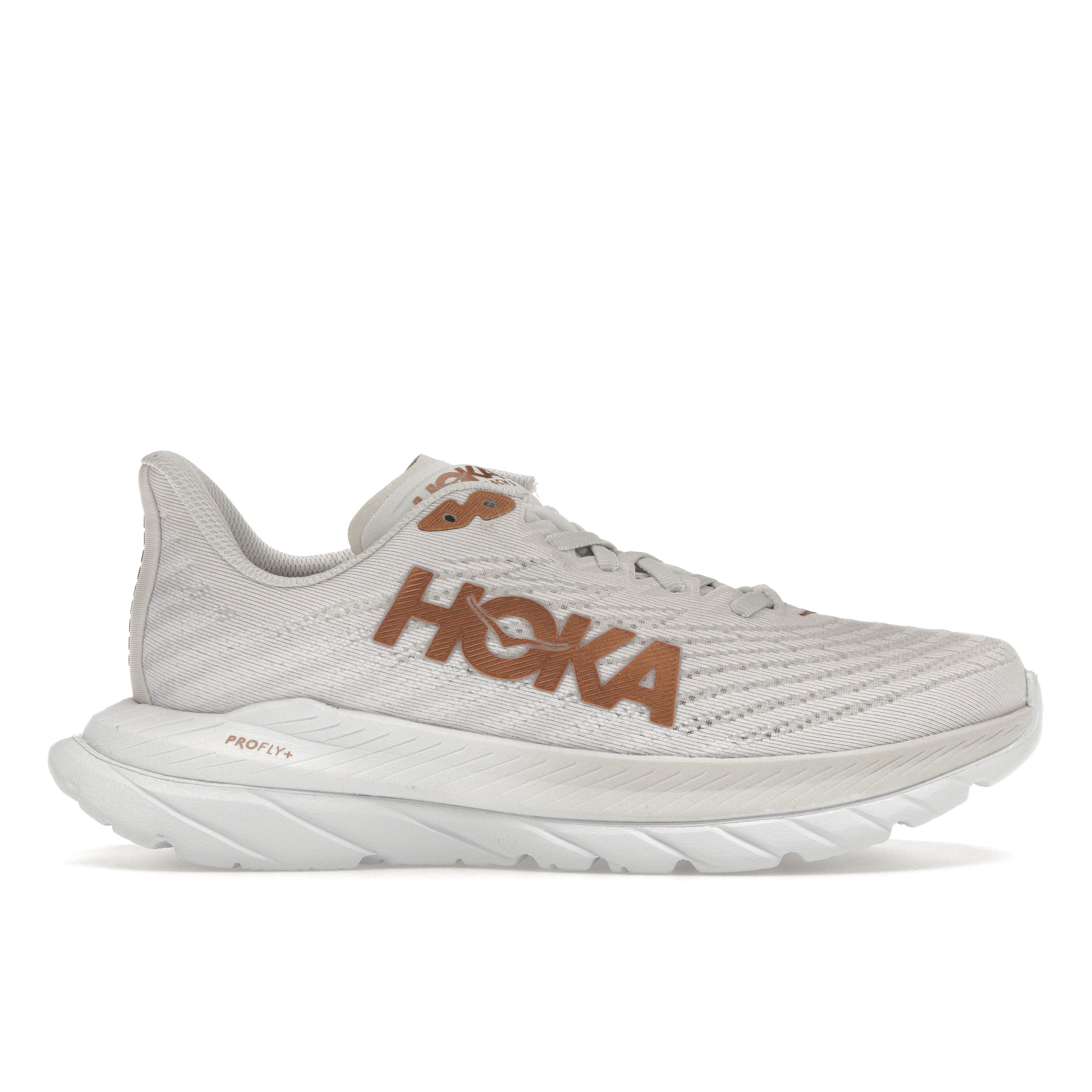 HOKA Mach 5 Белые медные женские кроссовки 1127894-WCPP