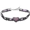 Sweet Heart Pendant Lace Choker Necklace - Cool Style for Women