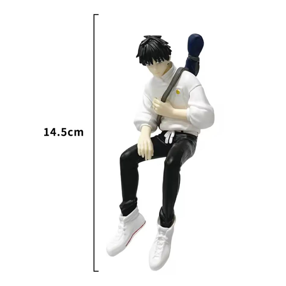 In Stock New Arrival Jujutsu Kaisen Figurines Satoru Gojo Suguru Geto Sitting Pose PVC Collectible Models Perfect Gifts for Boys