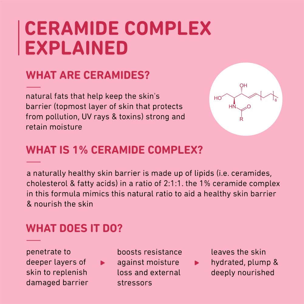 Plum Oat & 1% Ceramide Barrier Love Face Cream 50 g Pack for Normal Dry Skin, Moisturizer for Women & Men