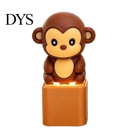 Keyboard Fidget Toy with Light Sound Animal Sound, Rechargeable Cow Goat Tactile Feedback Office Desk Monkey Pigeon Finger Clicker, Push Button