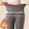 Tingmei Women's 3-Layer 100% Wool Lined Thermal Leggings