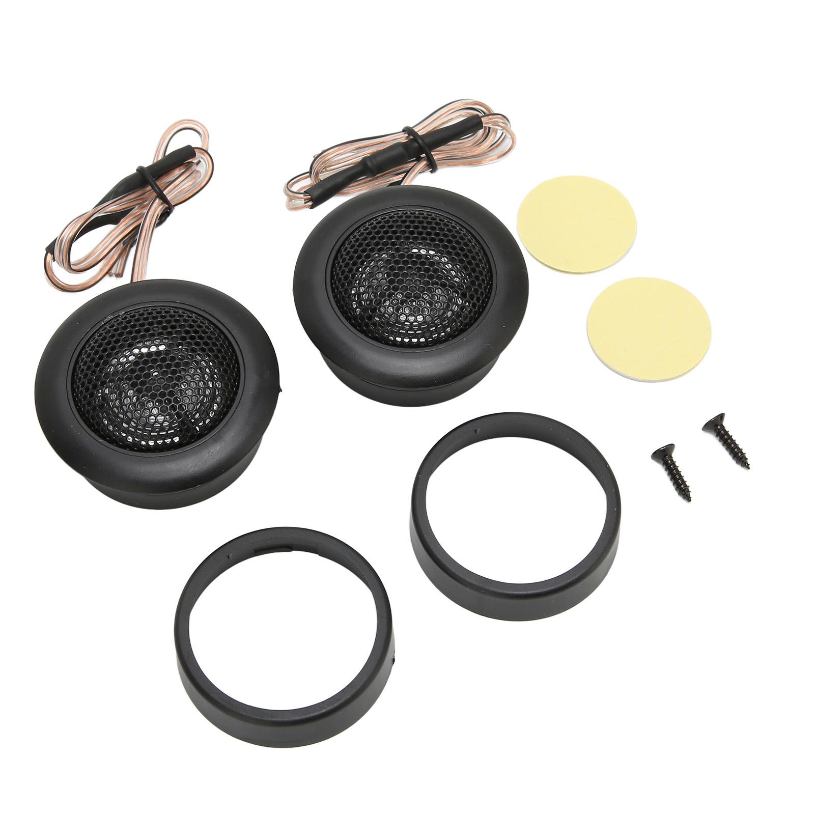 

2 шт. Автомобильный купольный твитер 800 Вт, высокая чувствительность, стереодинамик для звуковой системы