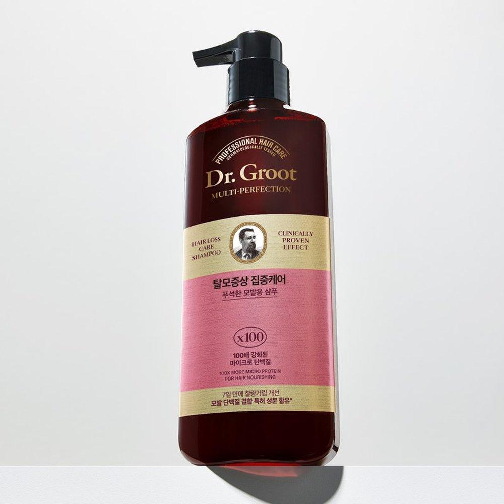 Dr.Groot Multi-Perfection Haarausfallpflege Shampoo für Trockenes Haar, 400ml