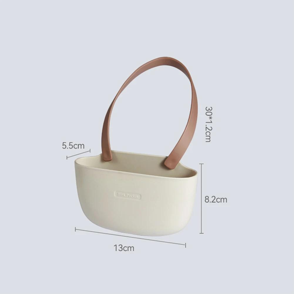 Adjustable Storage Rack Kitchen Sink Rack Hanging Drainage Basket Dishwashing Sponge Soap Rack Bathroom Drying Rack Accessories
