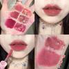 CACE Double Head Lip Gloss Sexy Red Lip Makeup Lip Mud Mirror Water Gloss Lip Glaze Matte Lipstick Waterproof Korean Cosmetics