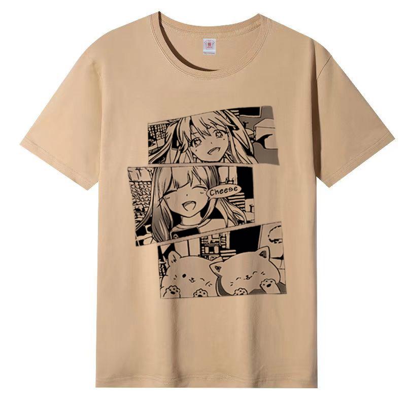 Printed Fashion Ladies Short Sleeve T-Shirt Summer