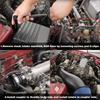 Cold Air Filter Intake Pipe Kits Power High Flow Car Plastic Air Filter Air Intake Pipe For 92-00 Honda Civic EG EK Auto Parts