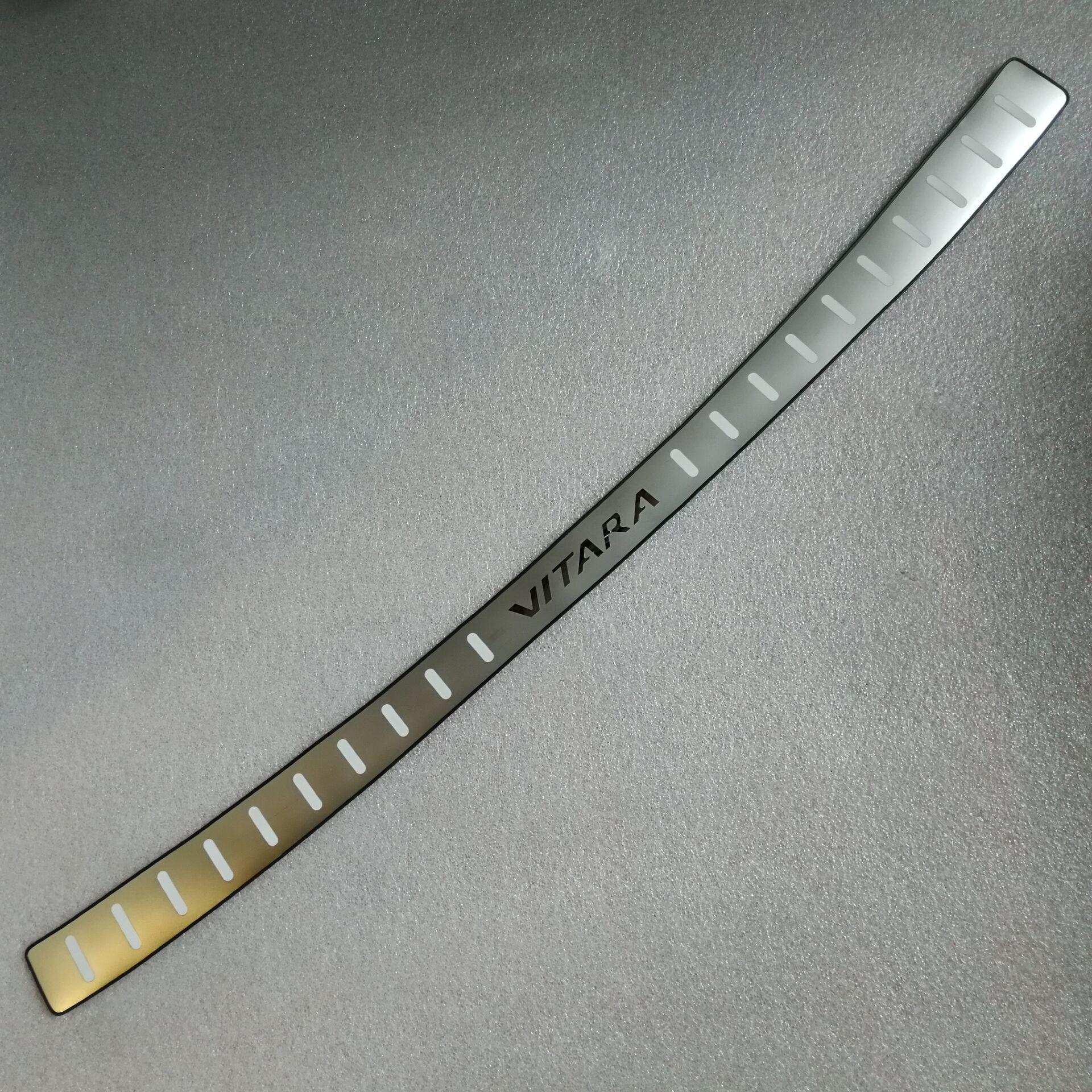 

Высококачественная задняя подоконная панель из нержавеющей стали, защита заднего бампера для Suzuki vitara 2015-2016 2017 2018 A