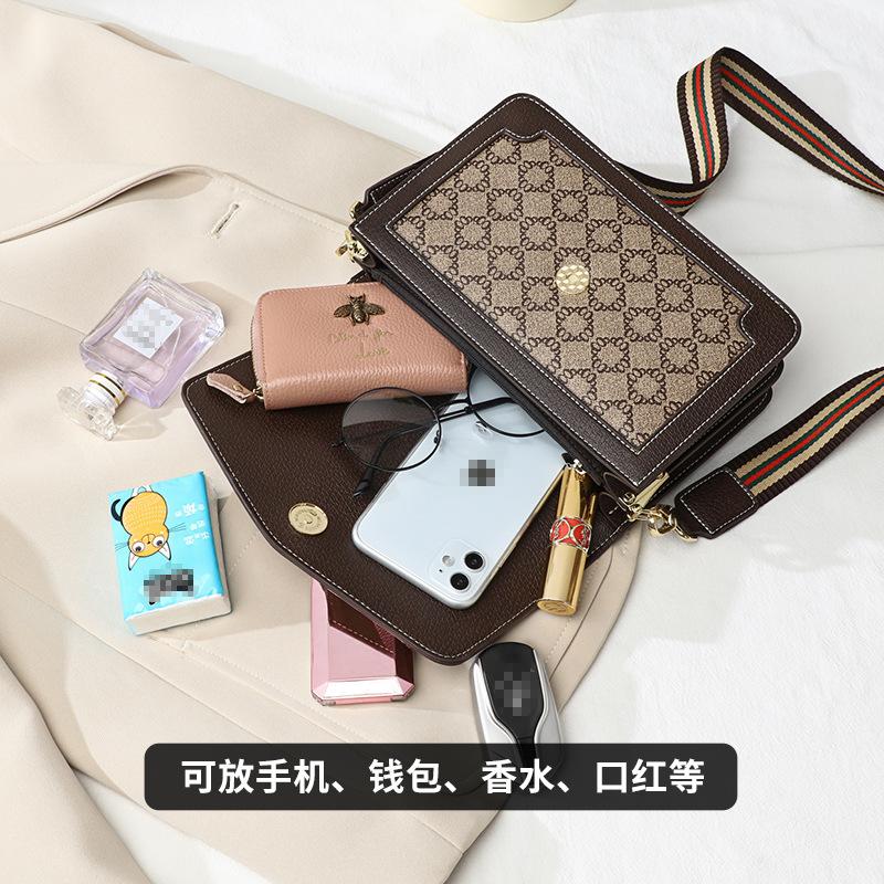 Tasche Neue Mode Umhängetasche Crossbody Hoher Sinn Sommer Vielseitig Nischendesign Kleine quadratische Tasche Damentasche Gepäck