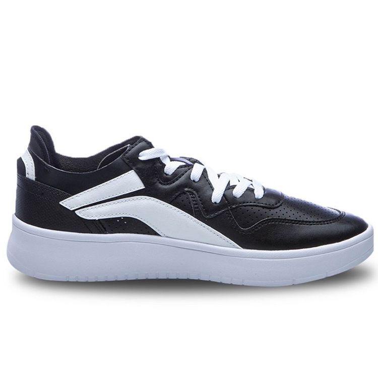 Li Ning We I S Lite Low Top Skate Shoes Men Sneakers Black White AGCQ091-2