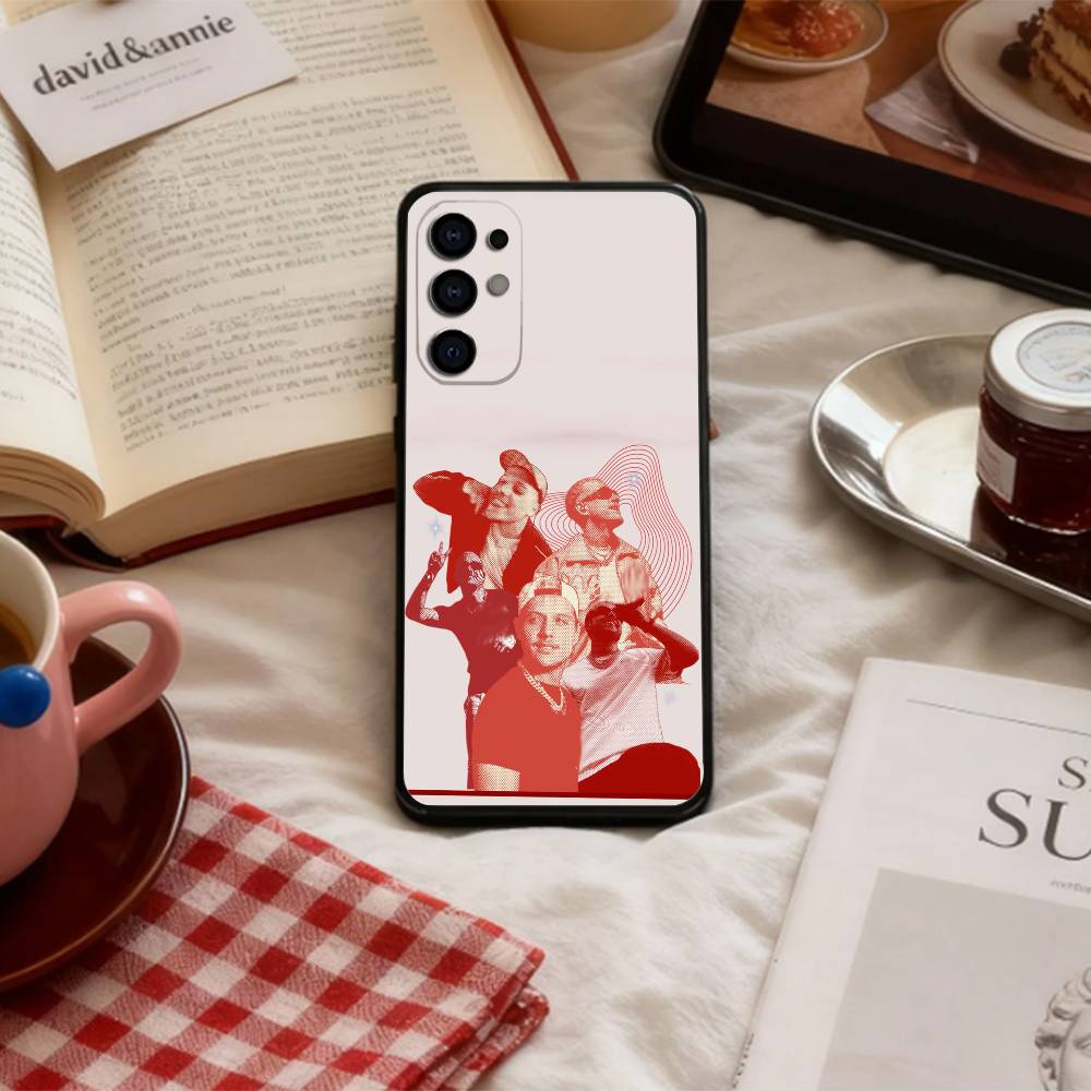 Trendy PLK F-French Rapper    Phone Case For Samsung S 25,24,23,22,30,21,10,9,Ultra,Plus,Lite,FE,4,5 G Soft Black Case