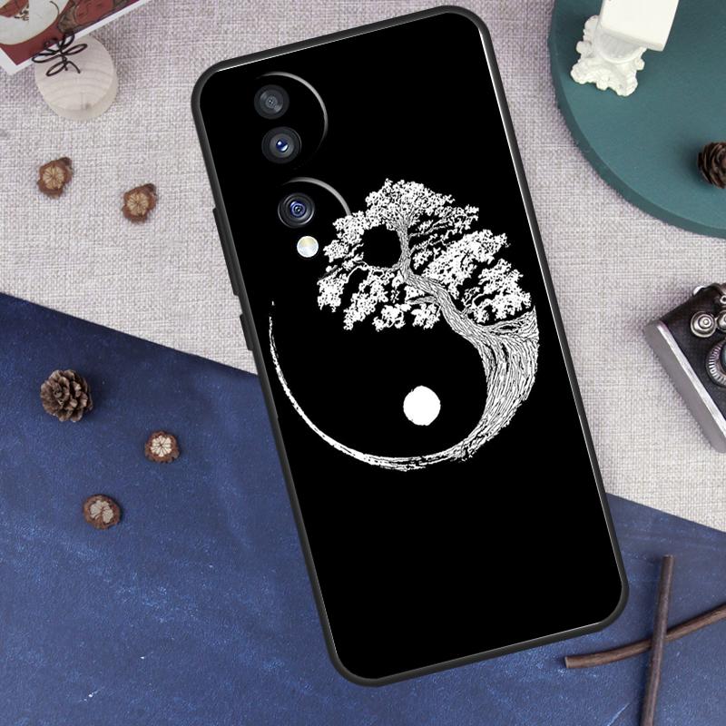 Eight Diagrams Taiji Yin Yang For Honor Magic 7 6 8 Pro Case For Honor 400 200 50 70 90 Lite X8c X8b X9a X9b X9c X9d Win RT