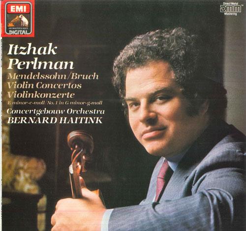 

LP Record ITZHAK PERLMAN, BERNARD HAITINK, CO - Mendelssohn Konzert Fur Violine Und EL2701051 HIS MASTERS VOI 1984 Germany Classical Used