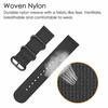 For Samsung Galaxy Watch 5 40mm/44mm/Watch 5 Pro 45mm/Watch4 40mm/44mm Nylon Watch Band Three Loops Adjustable Strap Replacement