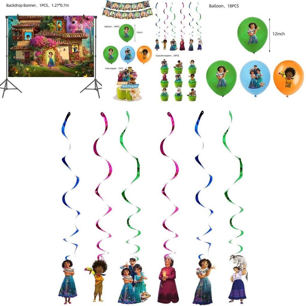Encanto Birthday Party Supplies Set- Perfect For Surprising Your Child With A Special Day!
