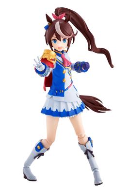 TAMASHII NATIONS Uma Musume Pretty Derby Tokai Teio 125mm värvitud liigendatud figuur S.H.Figuarts u.. ABS ja PVC