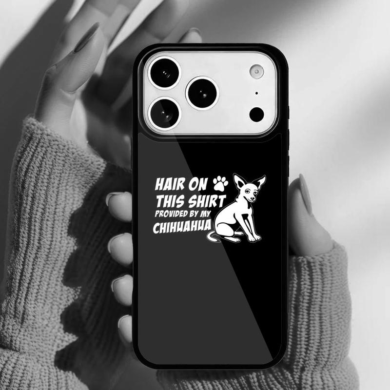 Super Cool Chihuahua Dog Phone Case for iPhone 17 Air 16e 15 14 13 Pro Max Back Cover for 12 11 Pro Coque