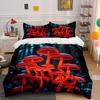 Glowing Mushroom Decor Set Multiple Sizes Kid'S And Adults' Bedroom Exquisite 3Pc Bedding Set, Gift