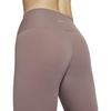 Nike One Rib Solid Color Simple Quick-Dry High-Waisted Nine-Point Tight Sports Leggings Women leggings Smoke-Gray Purple Red FN4972-208