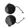 Bumper Tow Hook 5cm BLACK New Plastic Unpainted Front