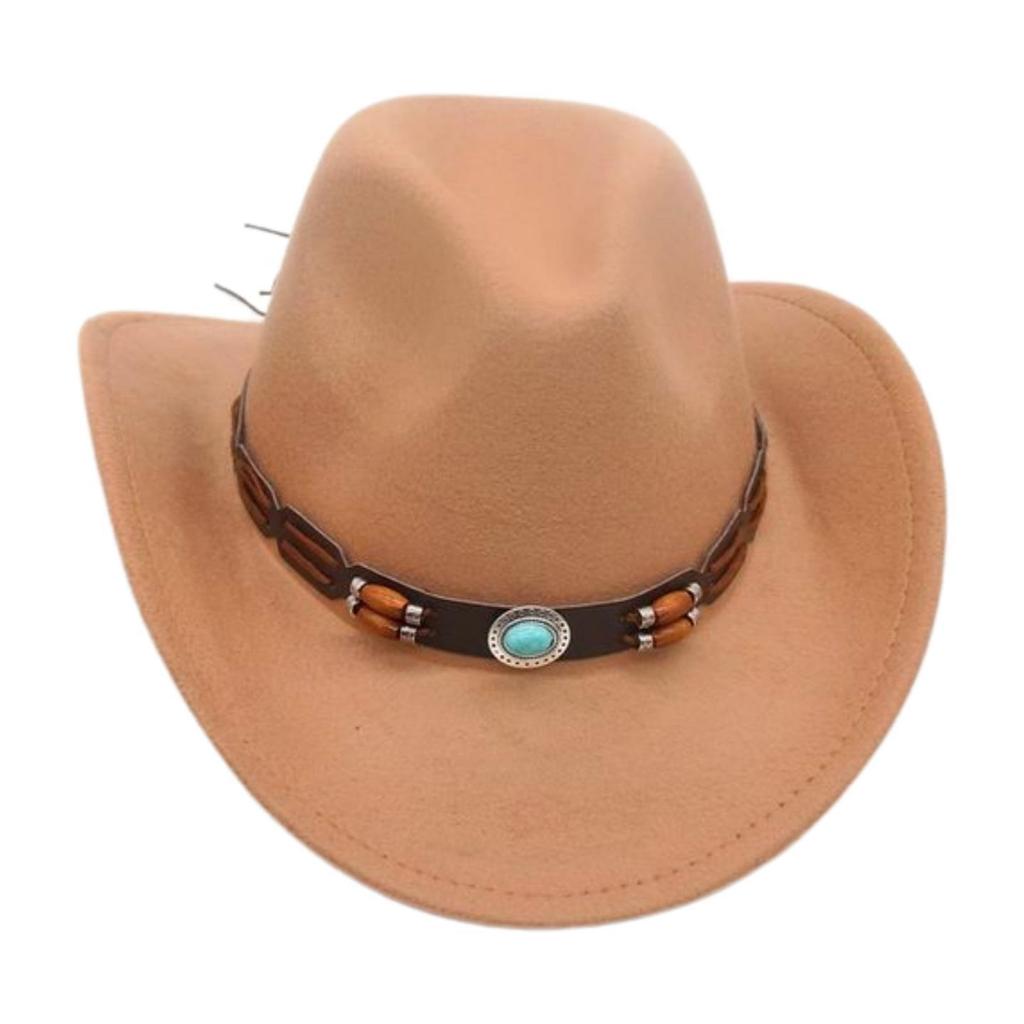 British Style Cowboy Hat Men And Women High Sense Ethnic Style Tibetan Knight Hat