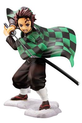 ARTFX J Demon Kimetsu no Yaiba Tanjiro Kamado schaal PVC geschilderde afgewerkte figuur Slayer 1/8