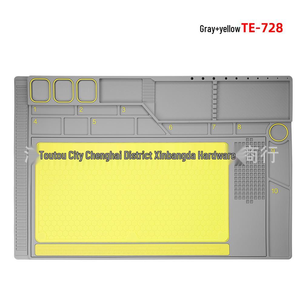 

High-Temperature Resistant Magnetic Silicone Repair Pad for Phones