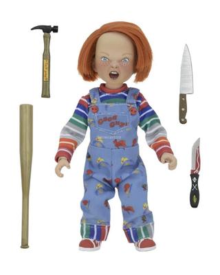 Play NECA 6 İnç Retro Aksiyon Bebek Chucky PLAY NECA RETRO KIYAFETLİ BEBEK CHUCKY 2017 Korku Filmi Figürü Ürünler Çocuk / ÇOCUĞUN [Versiyonu]