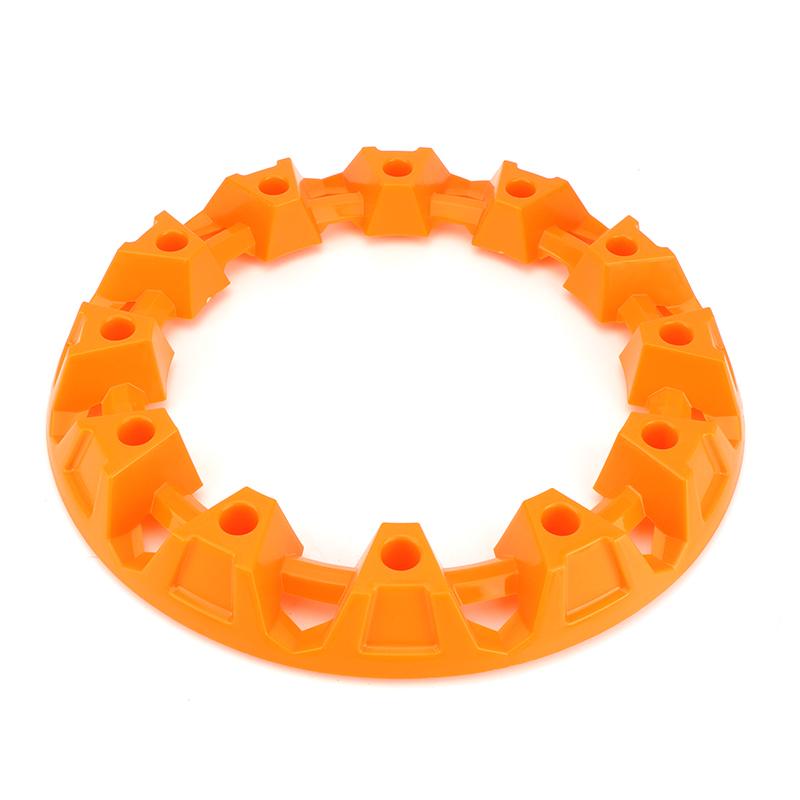 

1pair/2 pcs 10 inch ATV Wheel Trim Hub Protection Decor Rim Cap Plastic Cover For ATV Buggy Quad Bike 10 wheels Accessories оранжевый