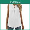 Fashion Spring Womens Yyfs Summer Casual Solid Color Print Sleeveless Vneck Tshirts And Tops