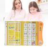 Portuguese English Sound Book for Bilingual Children Alphabet Numbers Animals Fruits Vegetables Educational Sound Reading Book
