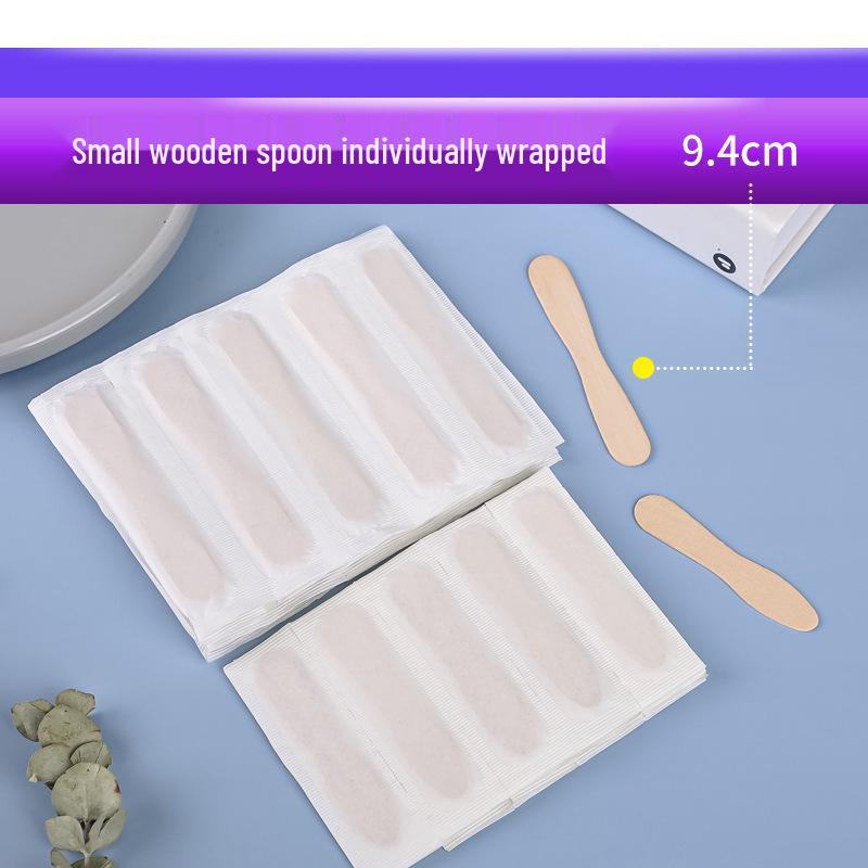 Disposable Wooden Ice Cream Tasting Spoons