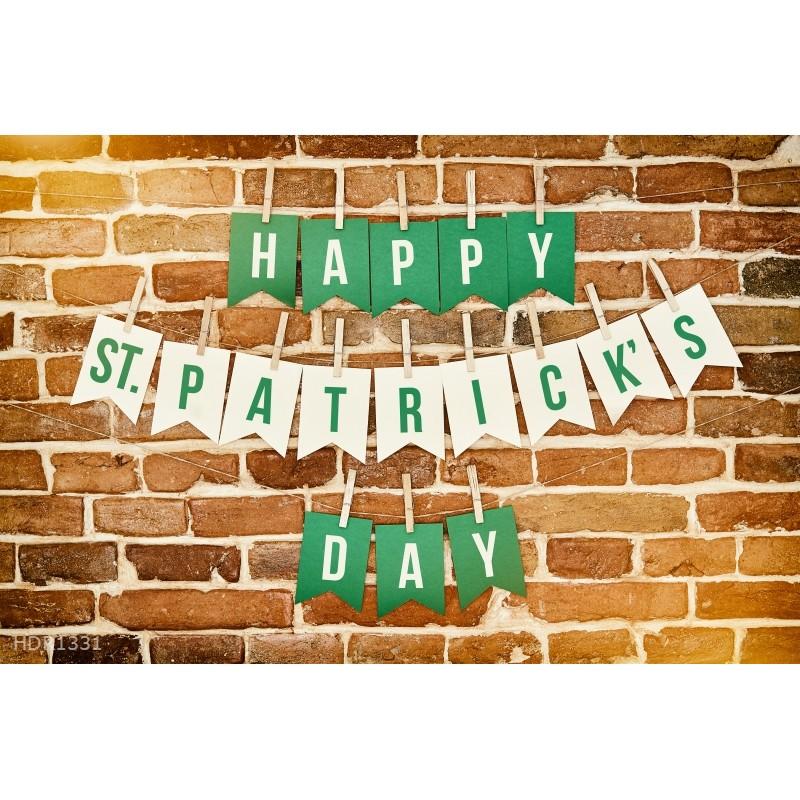 

St. Patrick s Day Photography Background Cloth Party Decor for Events,Wall Tapestry,Indoor/Outdoor Use,Festive Decor #2