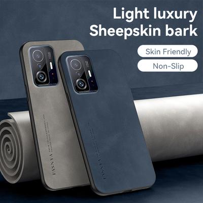 Para Xiomi 11T Pro funda Cuero de Lujo Marco Suave Protección de Cámara Funda de Teléfono Para Xiaomi 11T Mi11T Mi 11 T Pro Xiaomi11T Cubierta Trasera